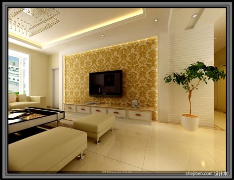 客厅电视墙 – 设计本装修效果图