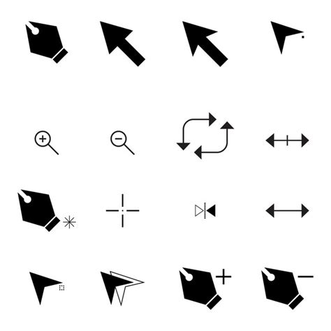 Mouse Cursor Designs 的图像结果