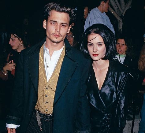 Winona Ryder and Johnny Depp were Hollywood sweethearts in the early ...