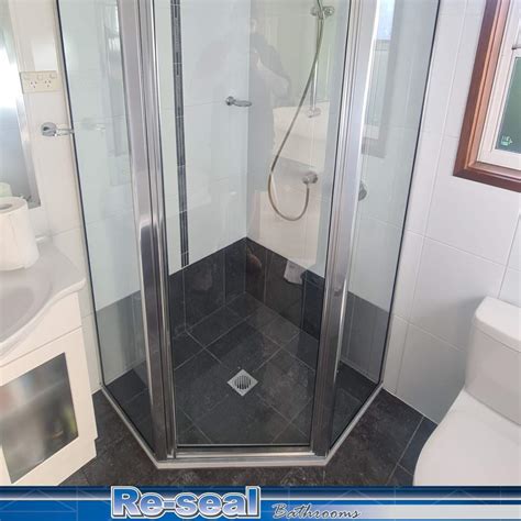 Shower Floor Repair by Re-seal Bathrooms | Trusty