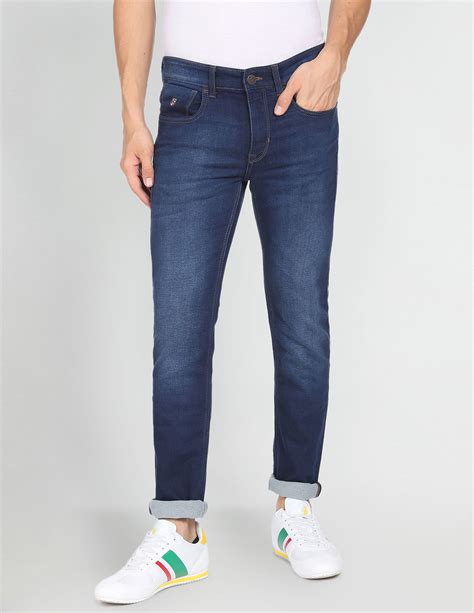 Men Blue Mid Rise Regallo Skinny Fit Jeans – U.S. Polo Assn. India