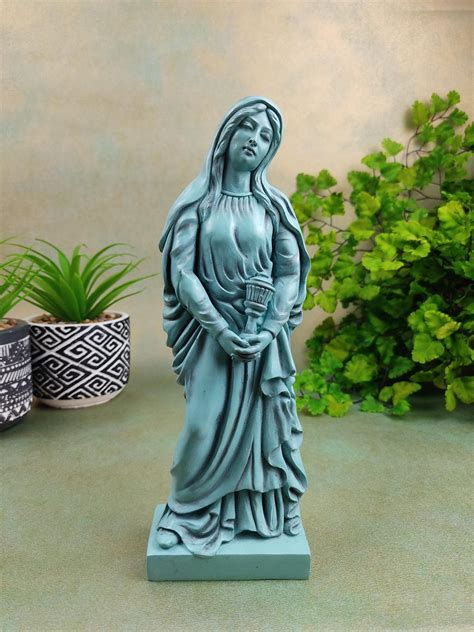 St. Mary Magdalene Statue Handmade Gypsumstone Magdalene Idol 8.75 ...