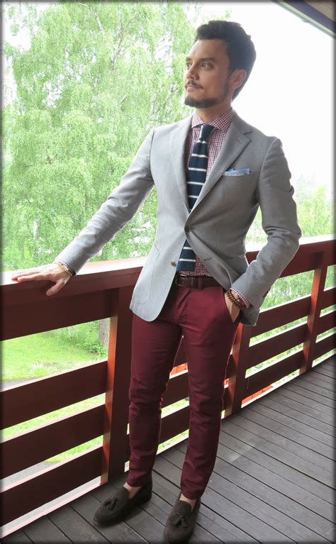 Mens Burgundy Dress Shoes Outfit | secrets-in-my-heart