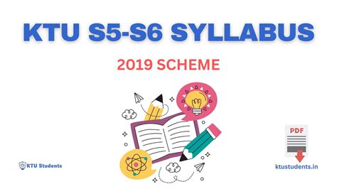 KTU S5-S6 2019 Scheme Syllabus for All Branches | Latest Updated | KTU ...