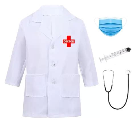 Buy Urika Doctor Coat dress for Kids | Doctor Lab dress Costumes for ...