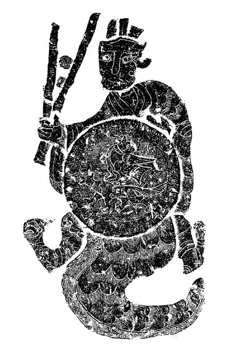 伏羲-中国汉画造型艺术-图片