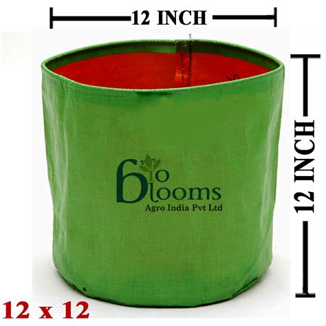 HDPE Grow Bag 12In X 12In | Bio Blooms – biobloomsshop