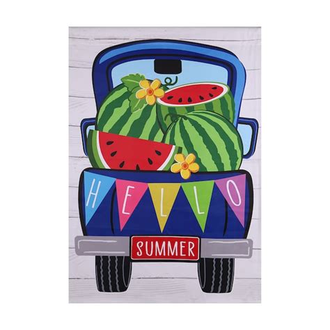 Style Selections 2-ft W x 4-ft H Summer House Flag ZLW13S9550 at Lowes.com