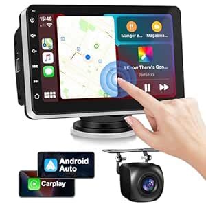 2024 Newest Apple Carplay Wireless Portable Car Stereo,7In HD ...