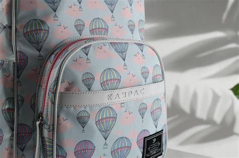 Buy Hot Air Balloon Printed Bag Pack with free Pouch in India – Kaypac ...