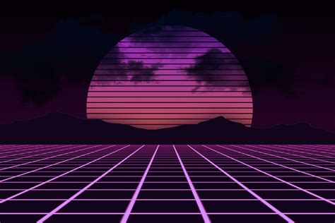 Image result for Retro Wave Background