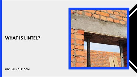 What Is Lintel And Their Types