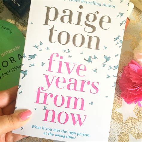 Five Years From Now By Paige Toon Book Review | Food and Other Loves
