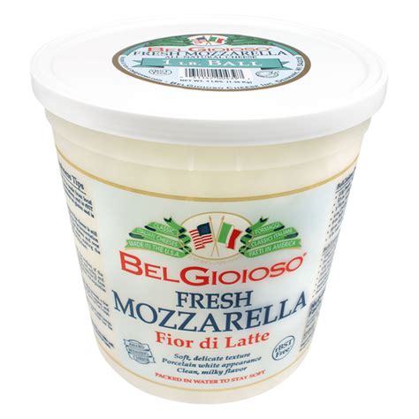 BelGioioso Fresh Mozzarella 1 Lb. Ball Water Pack Tub (3 lb) Delivery ...