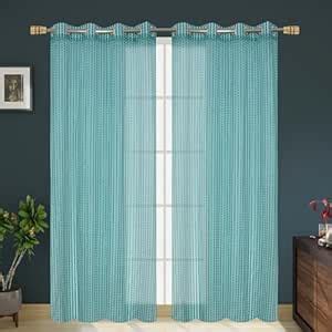 FRESH FROM LOOM Grommet Sheer Curtains 9 Feet Long For Door & Window ...