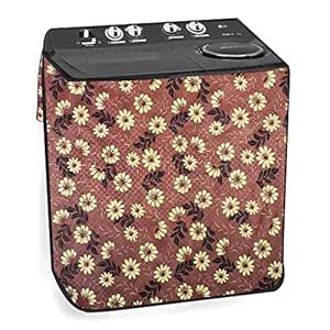 The Furnishing Tree PVC Washing Machine Cover semi Automatic Compatible ...