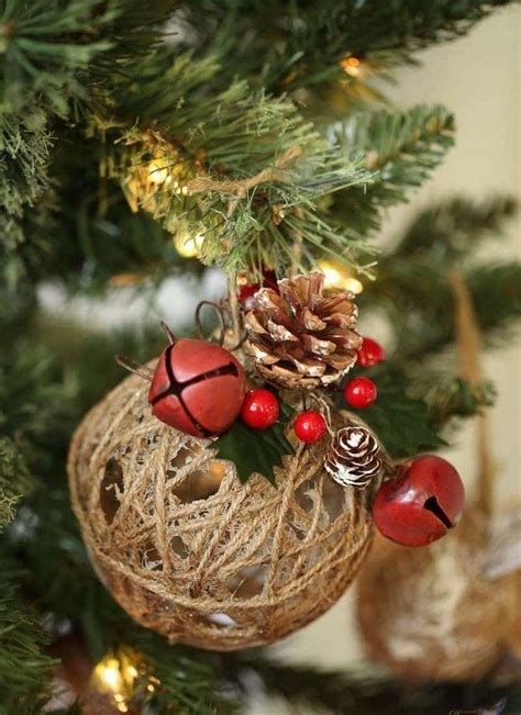 rustic homemade christmas ornaments