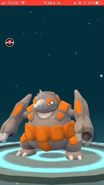 Evolución Rhydon a Rhyperior POKEMON GO - YouTube