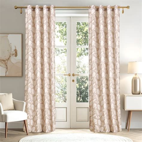 Buy Morris Fauna Set of 2 Jacquard Light Filtering Door Curtains from ...