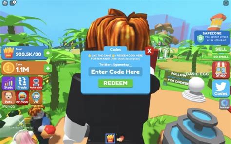 Image result for How to Do Redeem Code in Eating Simulator