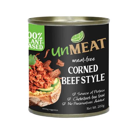 Unmeat Corned Beef in can 200g – The Vegan Grocer Ph