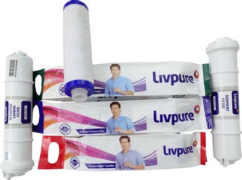 LIVPURE Combo service kit (sediment+carbon+multilayer) Solid Filter ...