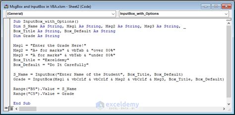 Image result for VBA Dialog Box