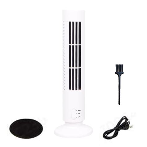 Darzheoy Tower Fan for Bedroom, 13 Inch Bladeless Fan, 90° Oscillating ...