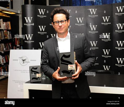 JJ Abrams at a signing for his book, S., at Waterstones, Piccadilly ...