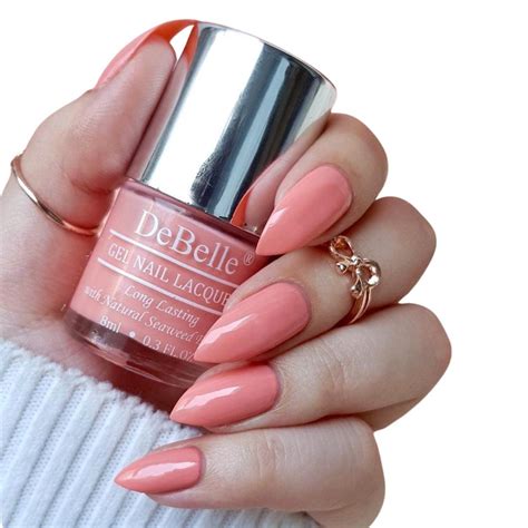 DeBelle Gel Nail Lacquer De' Carnation - (Blush Pink Nail Polish), 8ml ...