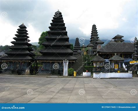 The Largest and Holiest Temple of Hindu Religion in Bali, Besakih Temple, Indonesia Stock Image ...