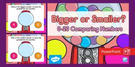Numbers on Popping Balloons PowerPoint - - Numbers to 20 on Popping ...