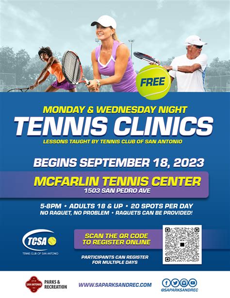 McFarlin Fall Tennis Clinics