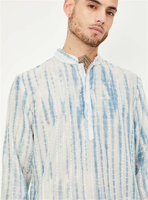 Buy Men Tie & Dye Straight Kurta Online at just Rs. 1499.0 ...