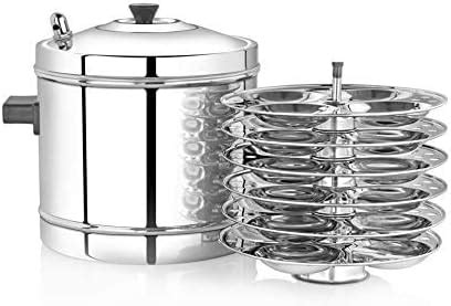 Pigeon Classic Stainless Steel Idli Cooker with Whistle Indicator ...