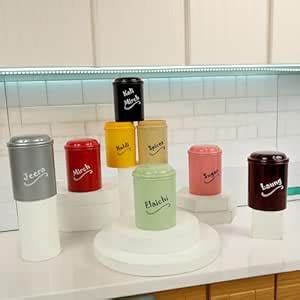 Buy PLEKSET Tiny Plastic Containers for Kitchen Storage Masala ...