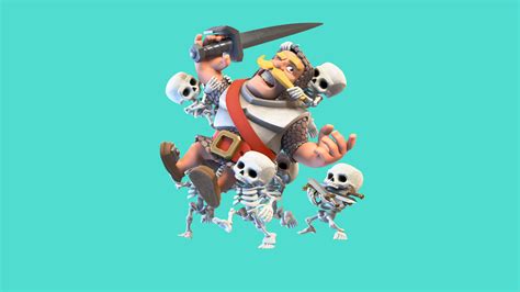 Clash Royale Skeleton Army HD Wallpaper