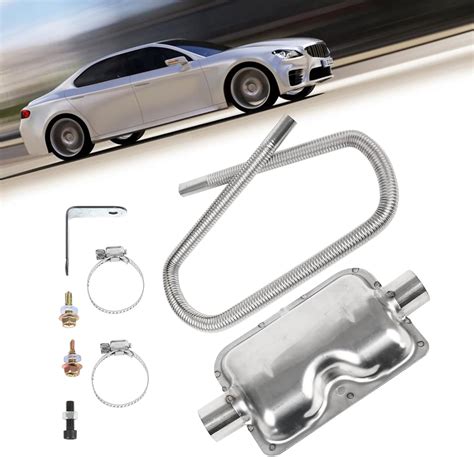 Buy Diesel Heater Exhaust Pipe & Silencer Muffler, TZUTOGETHER Parking ...