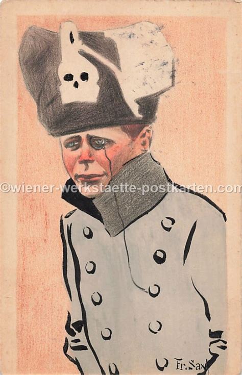 AK Handgemalt sign. F. Saxl Napoleon Bonaparte Monokel Uniform Hut Prag ...
