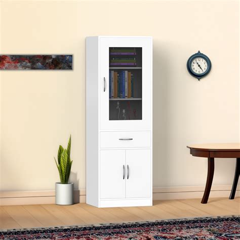 Finn Wooden Bookshelf - Frosty white | Neehv Home Furniture