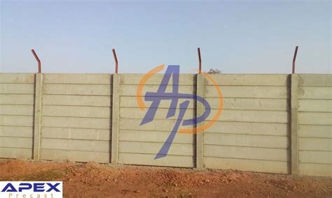 Precast Pre-stressed Concrete Boundary Wall - Precast Prestressed ...