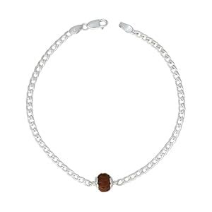 Buy 925 Silver Rudraksha Bracelet for Men & Women | Pure Sterling ...