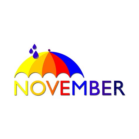 November Rain Umrella, November, Rain, Umbrella PNG Transparent Clipart ...