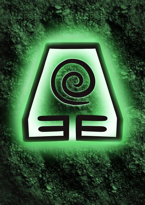 Earthbending Logo Earth Kingdom Avatar The Last Airbender Pin