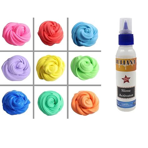 Buy Juliana Fluffy Summer Stretchy Soft Combo Butter Slimes and Non ...