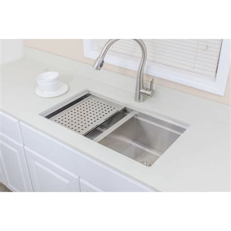 Wells Sinkware 3D Kitchen Prep Centers Undermount 32-in x 19-in ...