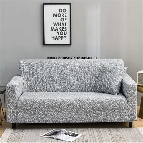 House of Quirk Universal Triple Seater Sofa Cover Big Elasticity Cover ...