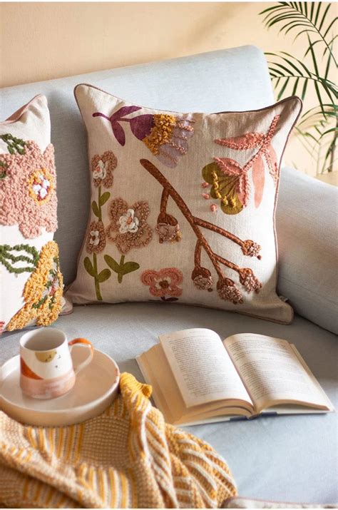 Buy Shauna Embroidered Cushion Cover Online | Wishing Chair