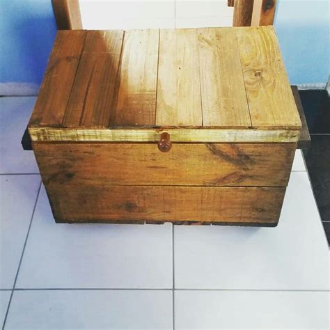 Image result for DIY Rustic Storage Chest