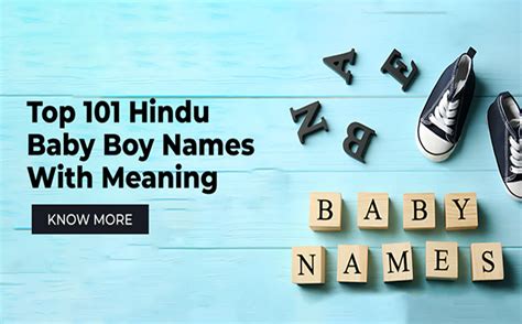 Top 101 Modern & Unique Hindu Baby Boy Names with Meanings